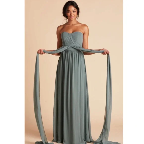 Birdy Grey | Dresses | Birdy Grey Grace Convertible Bridesmaid Dress Xs Sea  Glass | Poshmark